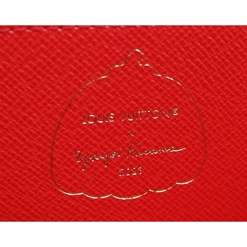 Louis Vuitton Yk Zippy Wallet Painted Dot Monogram Canvas Polka Yayoi Kusama — view 7