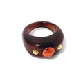 Louis Vuitton Sling Bag Circus Ring Brown Gold Resin X
