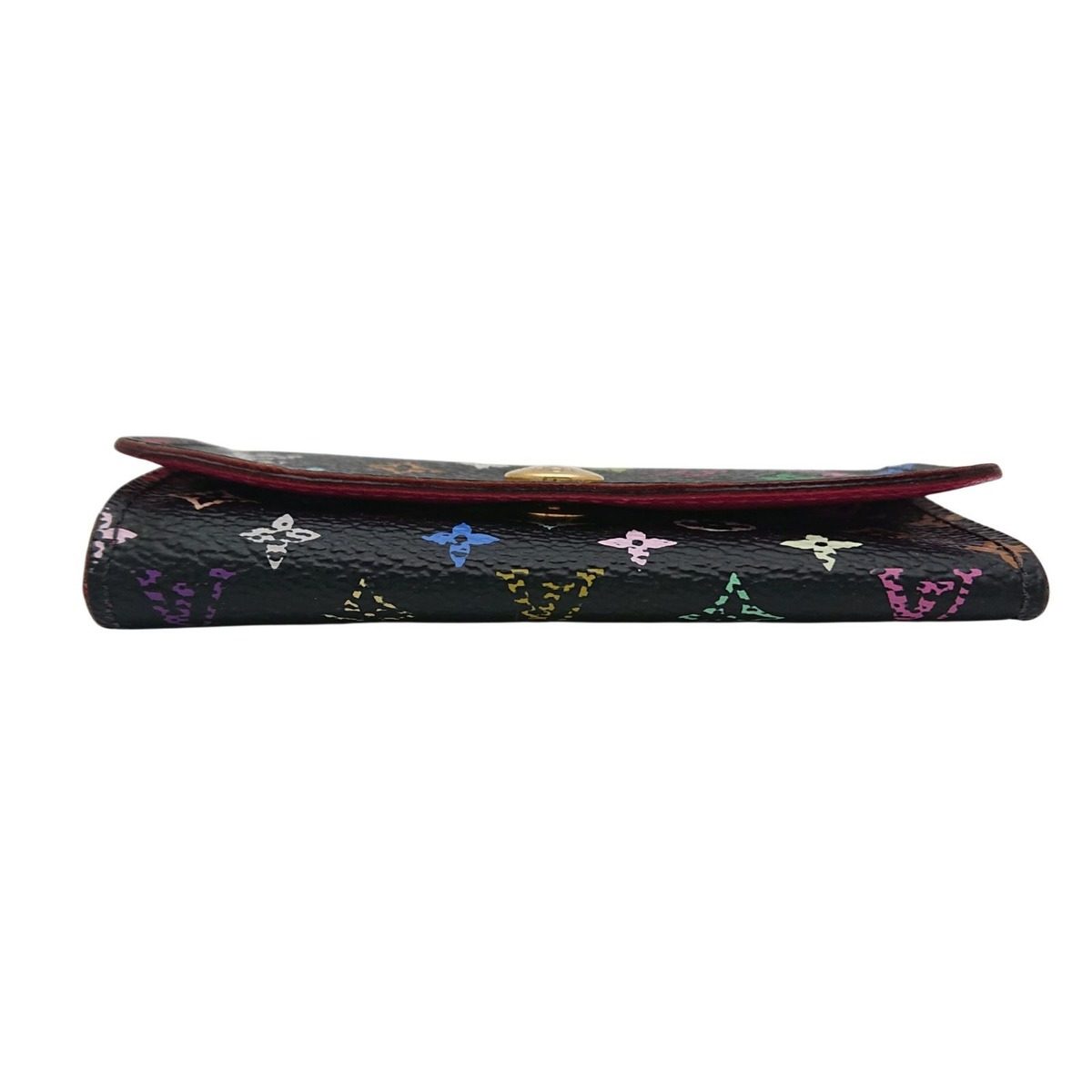 Louis Vuitton Multicolor Key Case Multicles 4 Black Key Holder — view 3