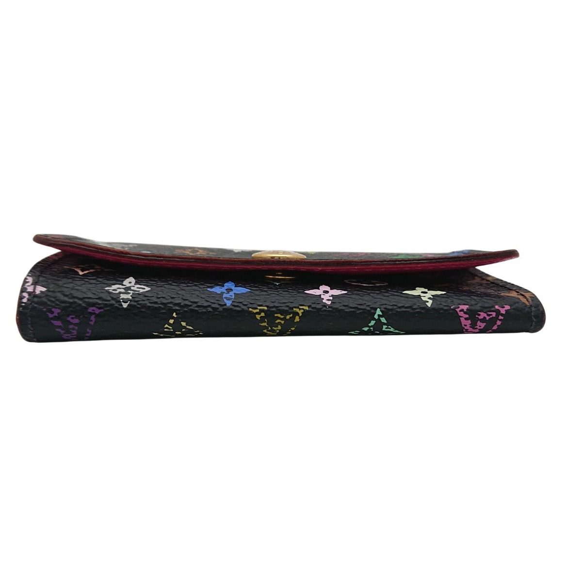 Louis Vuitton Multicolor Key Case Multicles 4 Black Key Holder — view 5