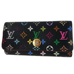 Louis Vuitton Multicolor Key Case Multicles 4 Black Key Holder