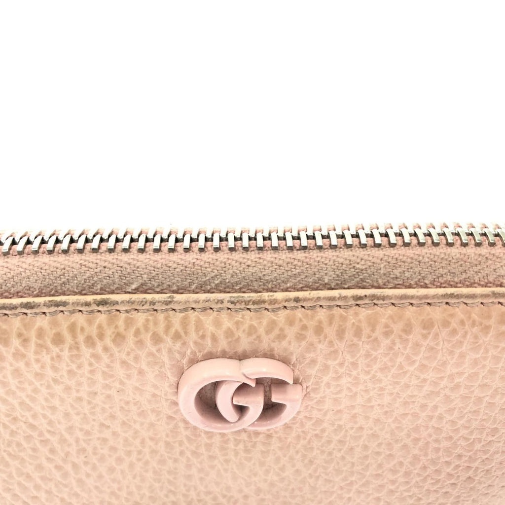 Gucci Coin Purse Wound Zipper Compact Wallet Double Logo