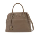 Hermes Bolide 31 2-Way Bag Taurillon Clemence Etoupe Silver