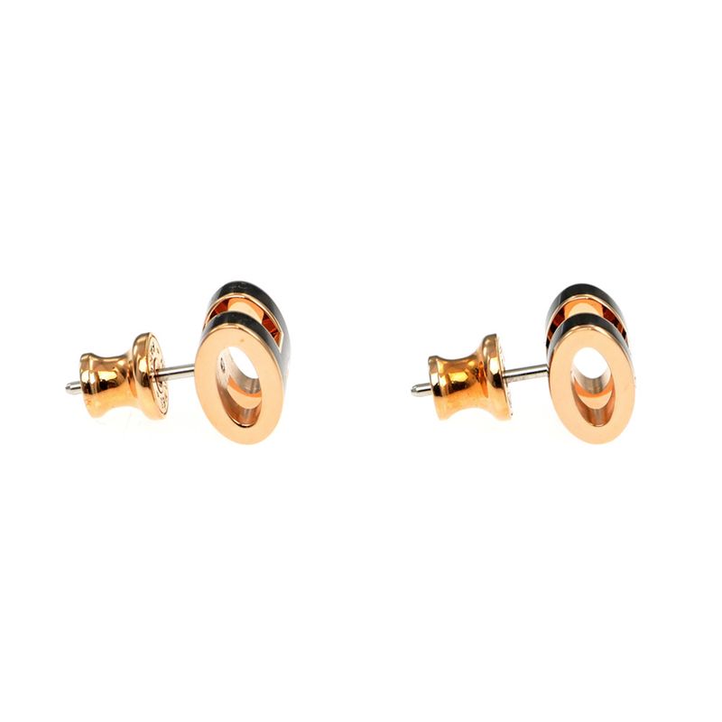Hermes Earrings Pop Ash Pair Black Rosegold Hardware Jewelry — view 4