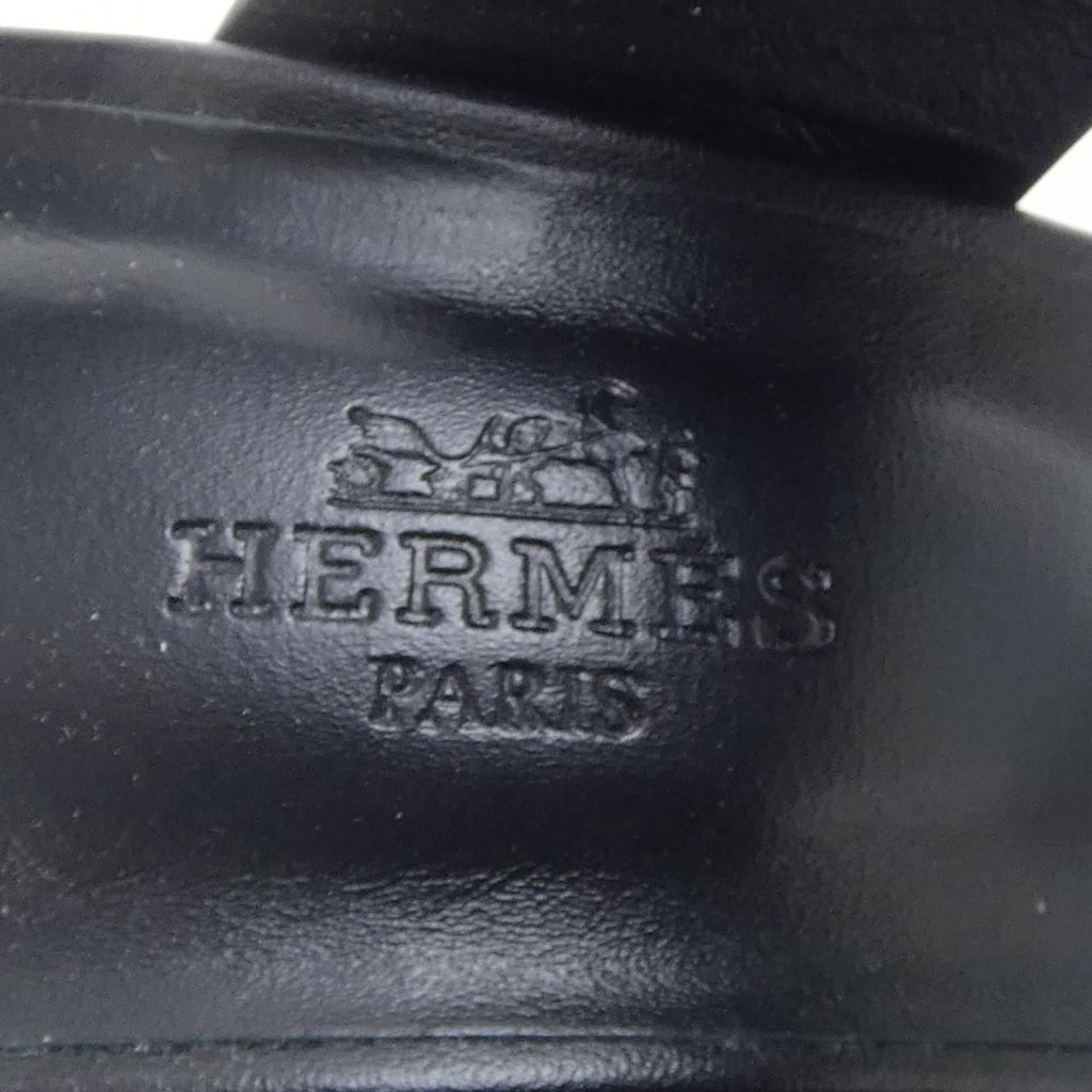 Hermes Keen Sandals Black 37 — view 6