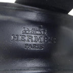 Hermes Keen Sandals Black 37 — view 6