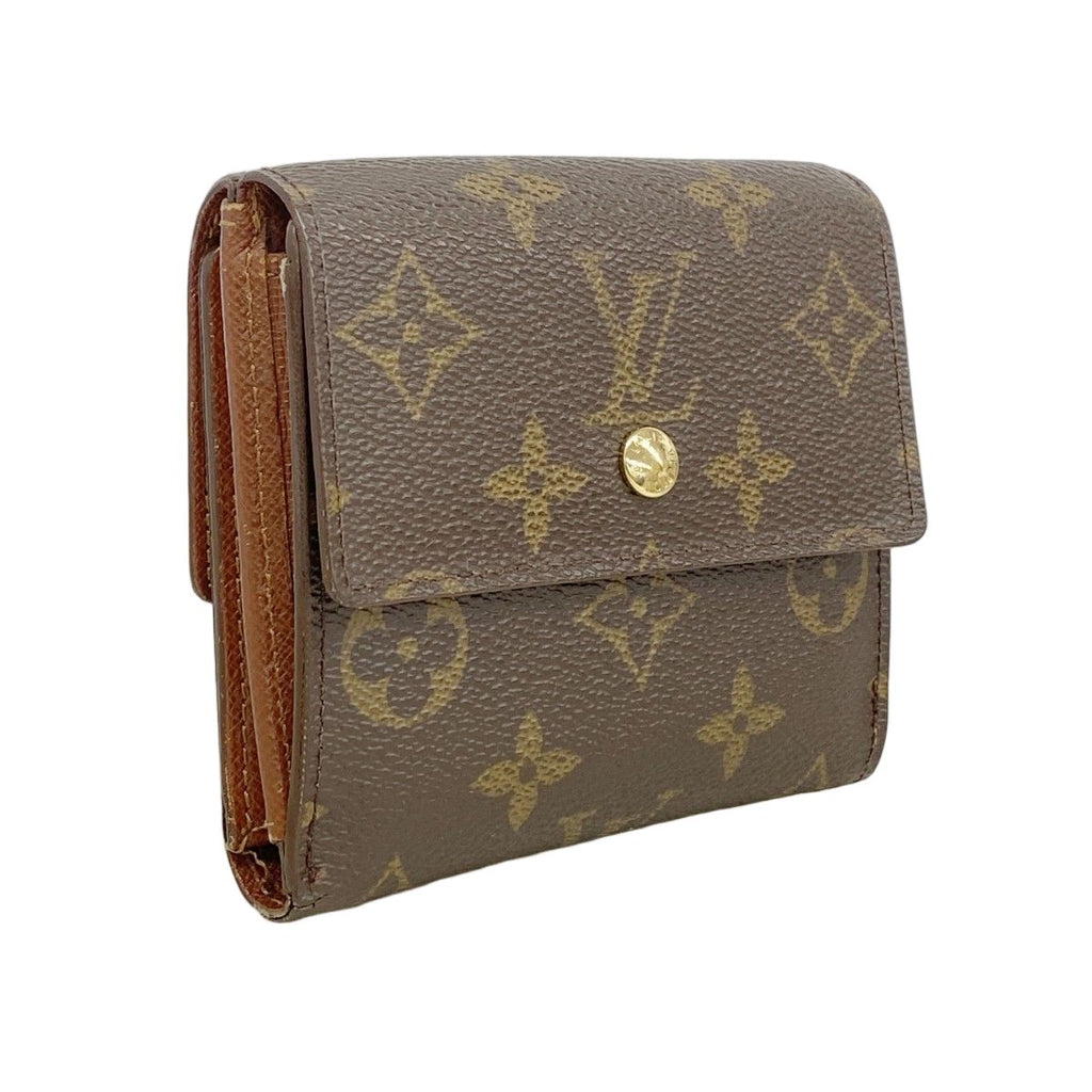 Louis Vuitton Trifold Wallet Monogram Porte-Monnaie Billets Cult Cles Brown — view 2