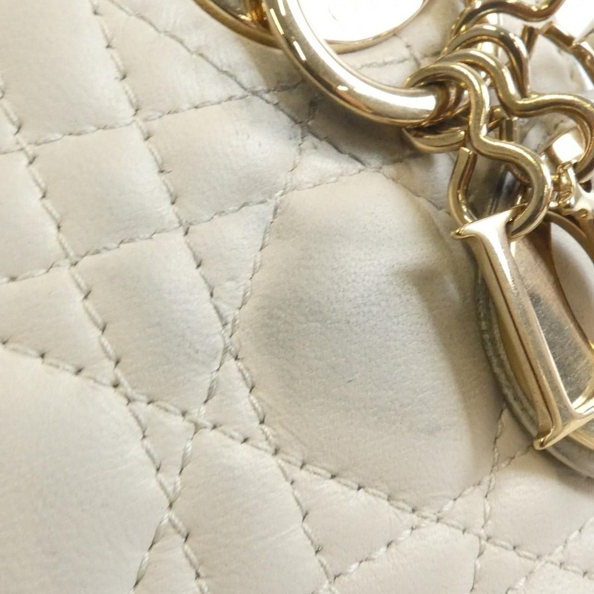Dior Bag Leather White — view 6