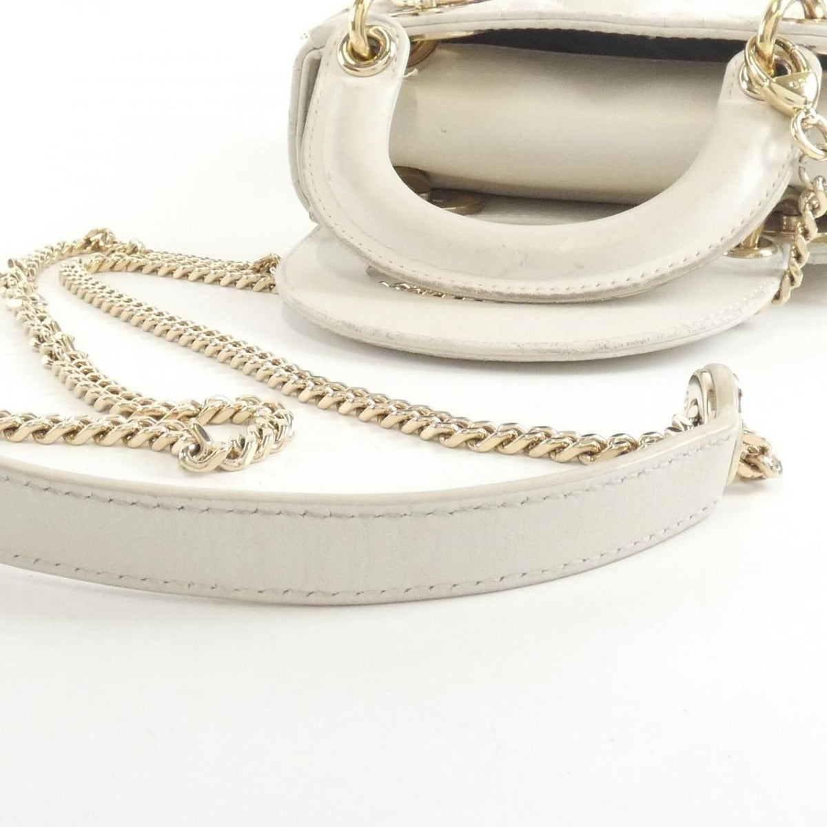 Dior Bag Leather White — view 7