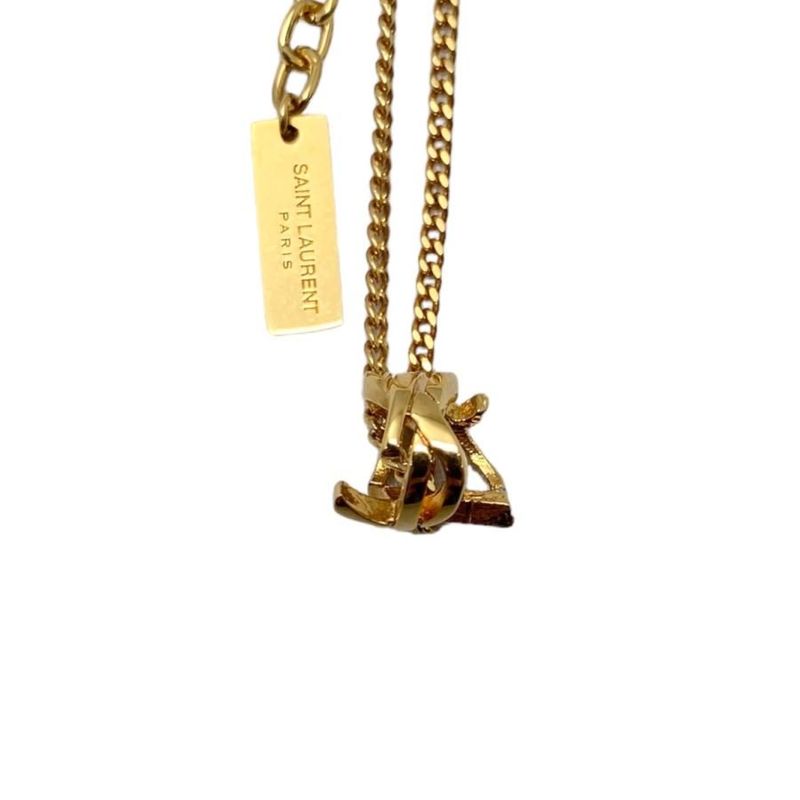 Saint Laurent Chain Bracelet YSL Logo Opium Y1500 — view 6