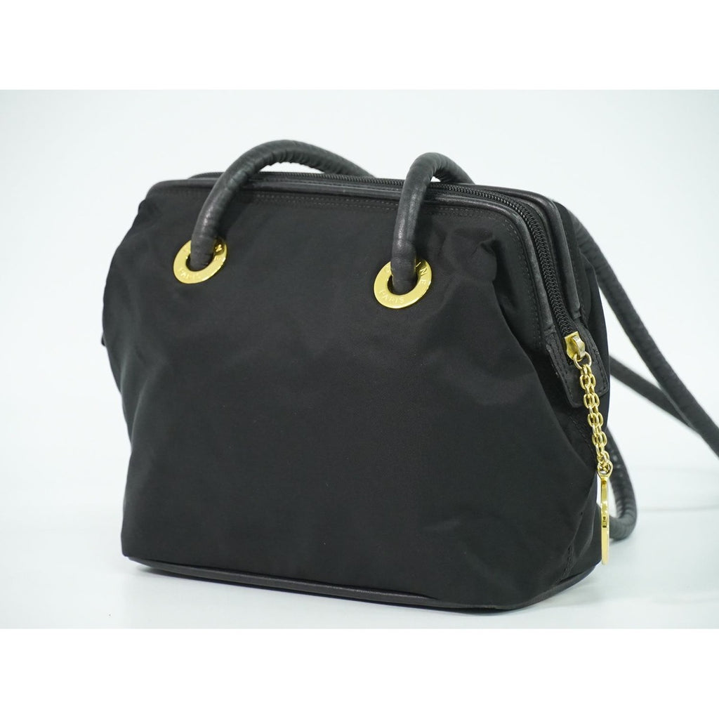 Celine Nylon Shoulder Bag Black — view 2