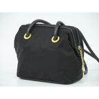 Celine Nylon Shoulder Bag Black — view 2
