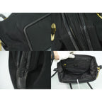 Celine Nylon Shoulder Bag Black — view 8