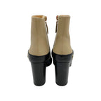Chanel Coco Mark Short Boots Size 34 Bicolor 0180 — view 4