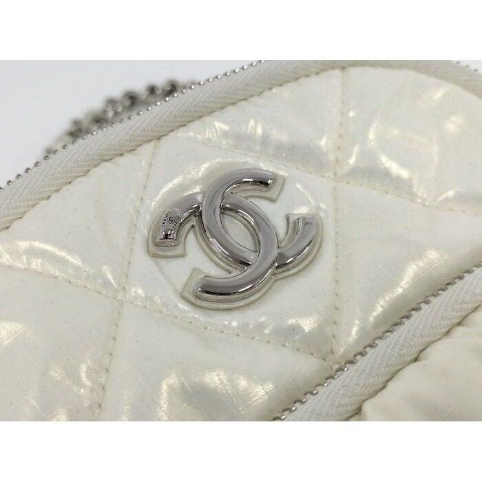Chanel Neige Collection Backpack White — view 8