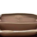 Prada Round Zipper Long Wallet Pink Beige Cammeo 1 Ml506 — view 6