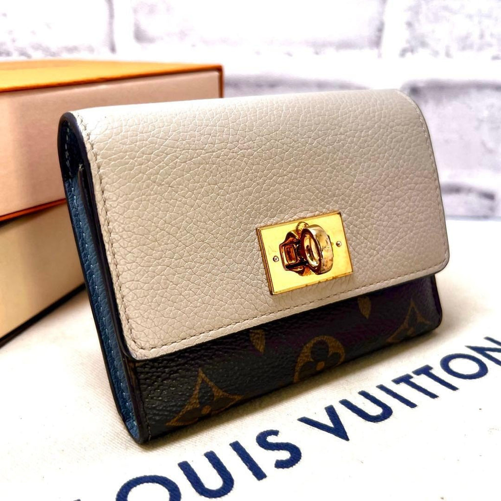 Louis Vuitton Monogram Portefeuille Victorine Turnlock Wallet