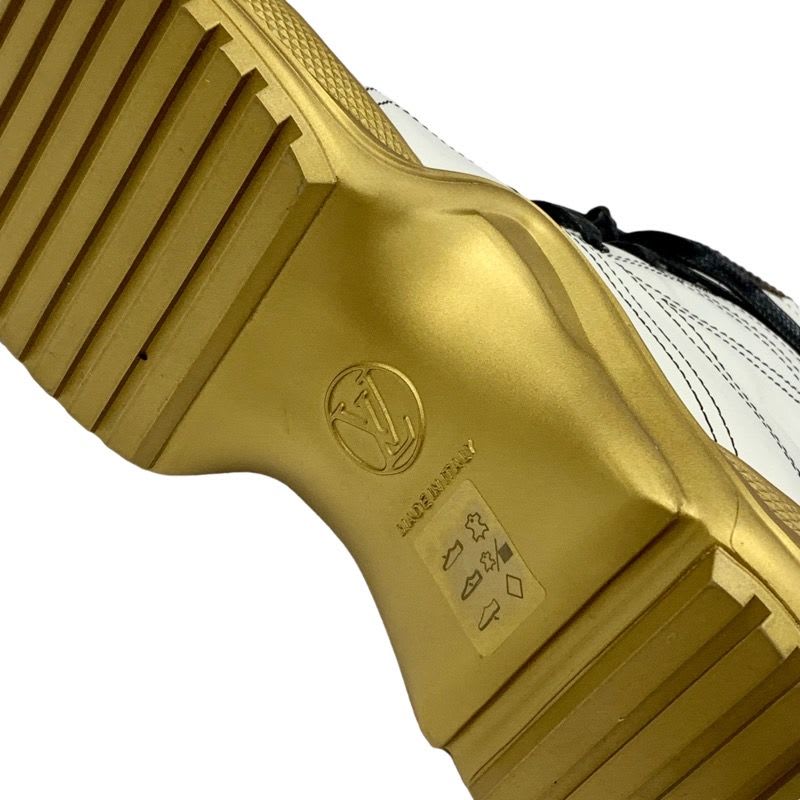 Louis Vuitton Arclight Line Monogram Sneakers High Cut Leather White — view 7