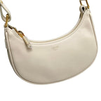 Celine Handbag Smooth Calfskin Mini Bag Beige Gold Hardware — view 3
