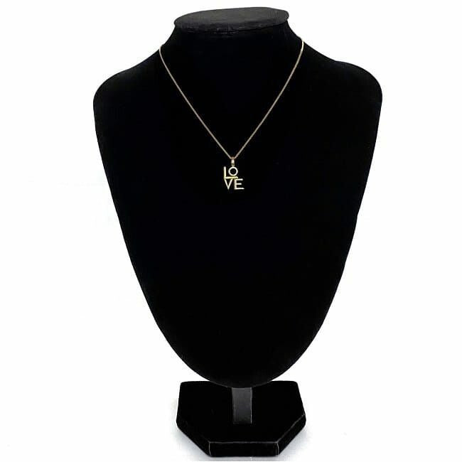 Saint Laurent Love Necklace Gold Y1500 — view 2
