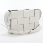 Bottega Veneta Small Cassette Maxi Intrecciato Crossbody Shoulder Bag Leather