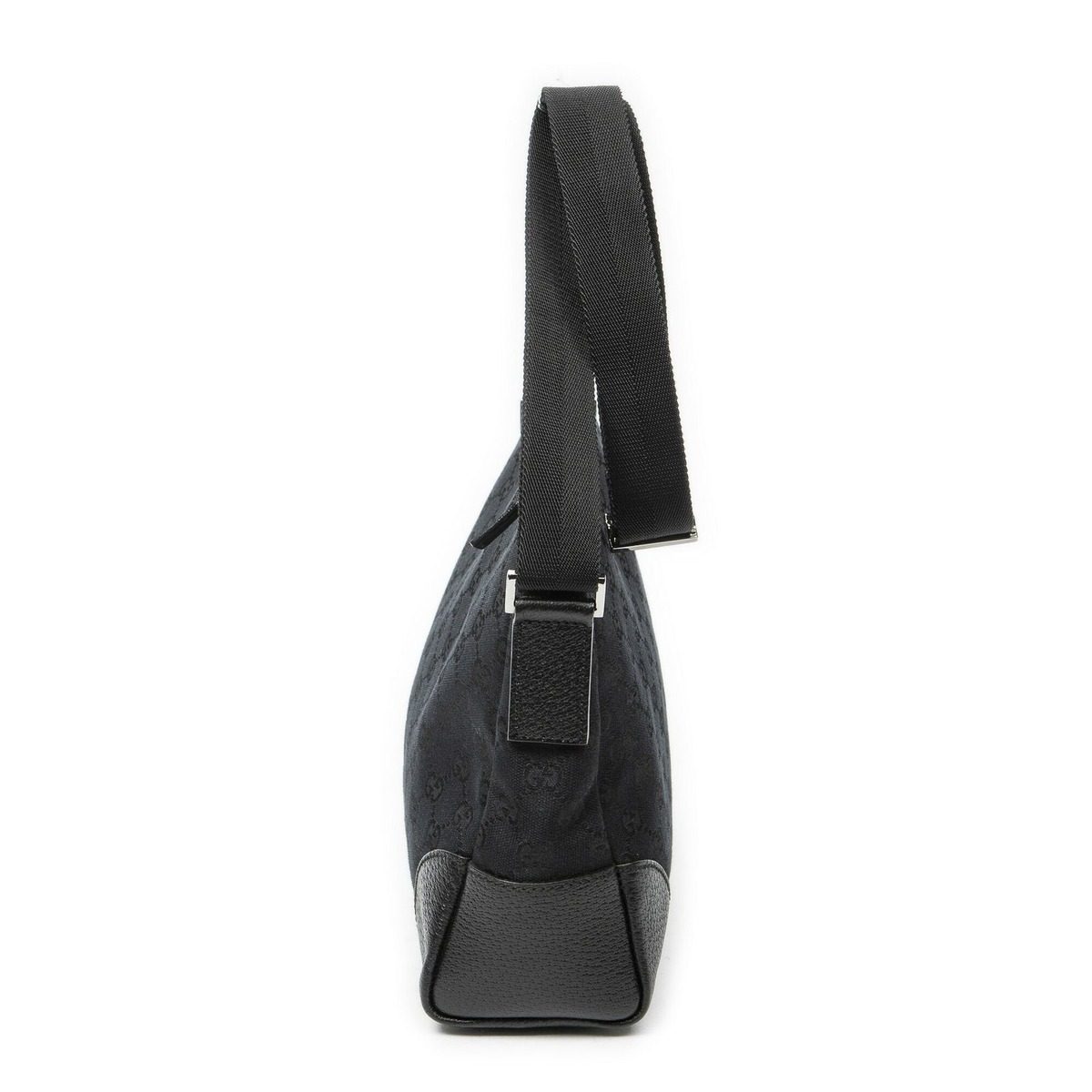 Gucci Joy Line Black GG Canvas Messenger Bag — view 3