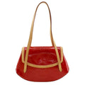 Louis Vuitton Biscayne Bay PM Monogram Vernis Red Tote