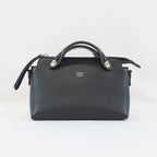Fendi Mini Vitheway Black Shoulder Bag Handbag 2-Way Leather 8 Bl135 — view 3