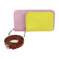 Hermes Nouveau Tougot Shoulder Bag Vaux Epson Vorsoft Mauve Sylvestre Lime