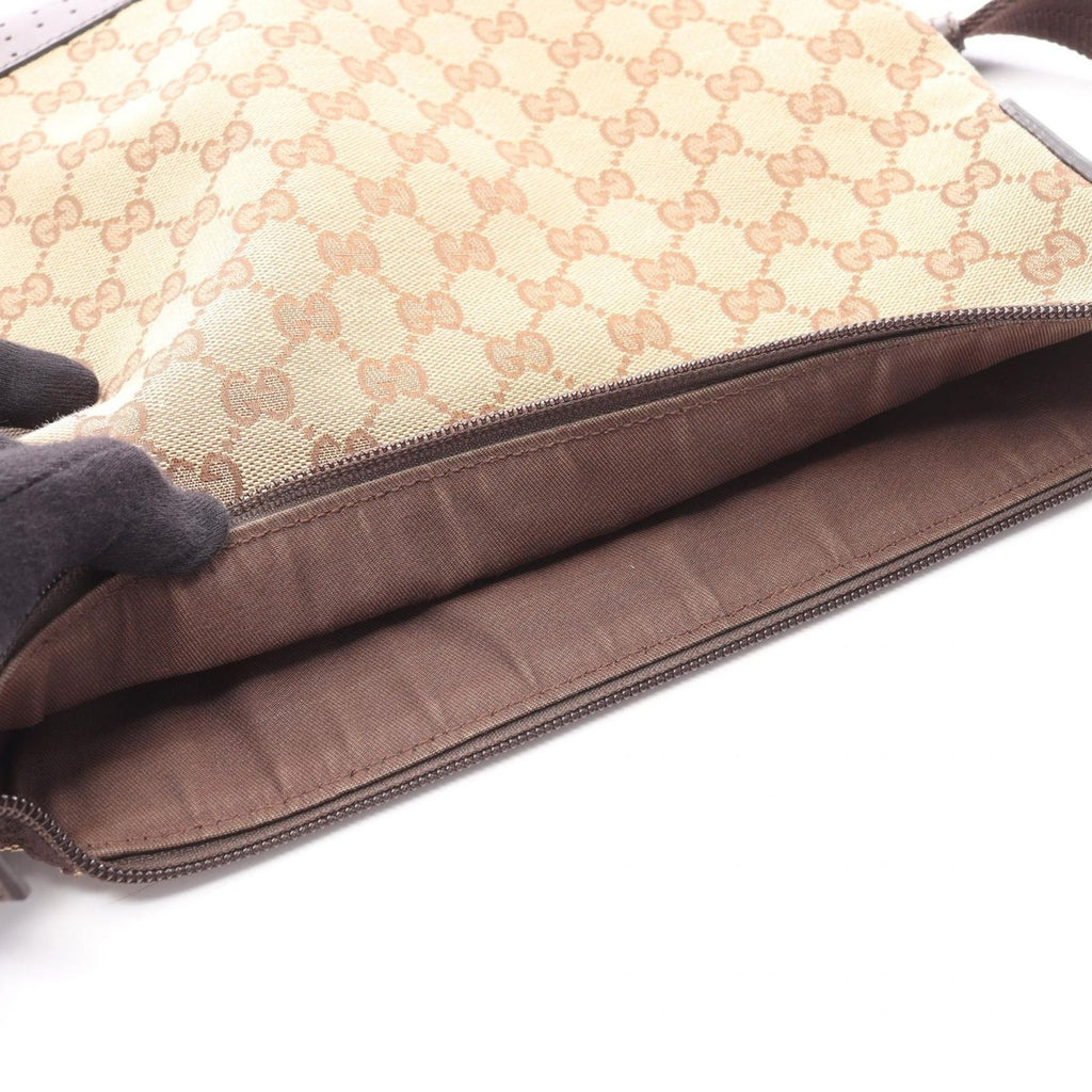 Gucci Shoulder Bag GG Canvas Beige — view 5