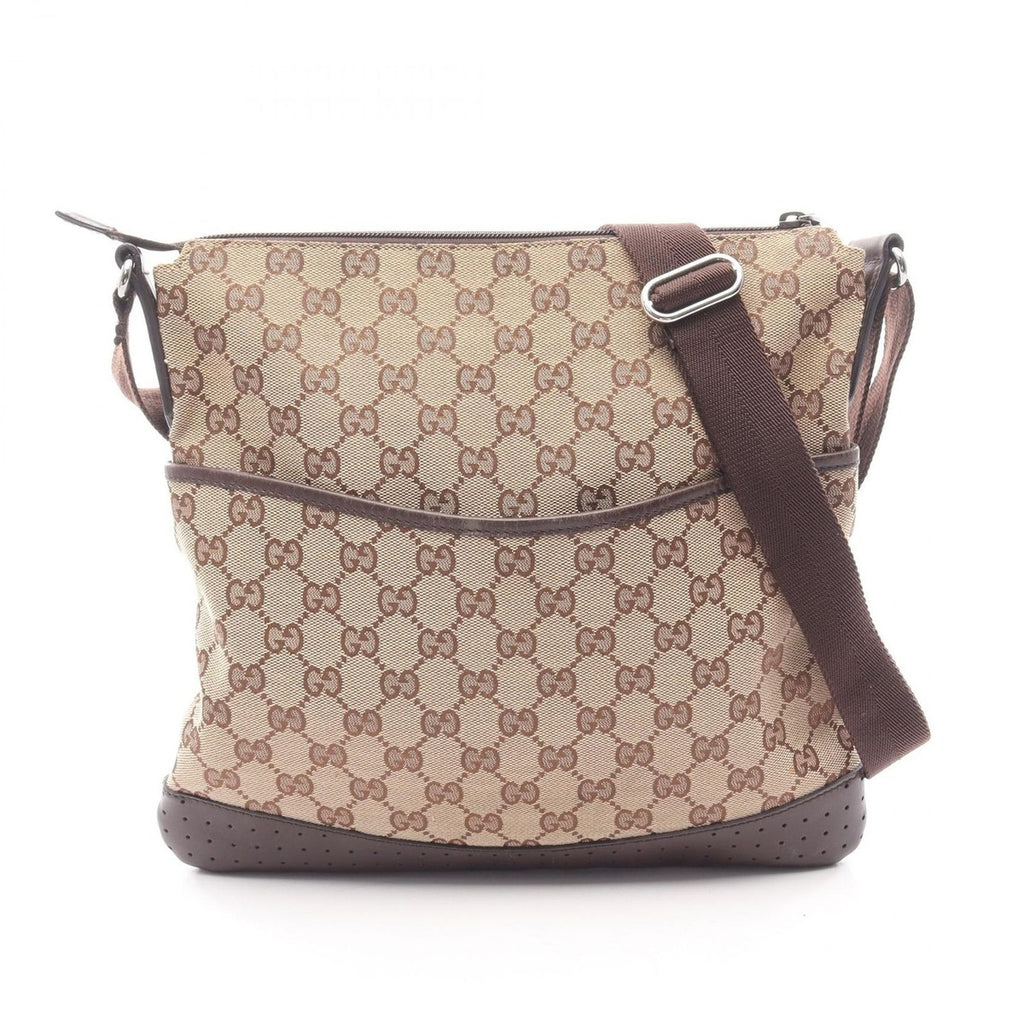 Gucci Shoulder Bag GG Canvas Beige