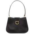 Celine Leather Black Shoulder Bag