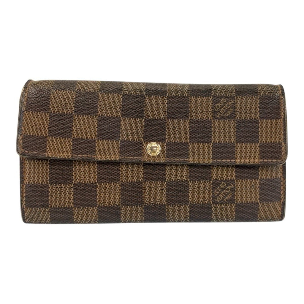 Louis Vuitton Damier Portefeuille Sarah Brown Long
