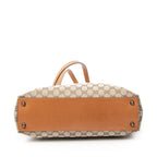 Gucci Small Eclipse Tote Beige Orange GG Canvas — view 6