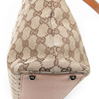 Gucci Small Eclipse Tote Beige Orange GG Canvas — view 7