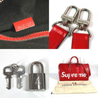 Louis Vuitton Boston Bag Keepall Bandouliere 45 Epi Leather Red — view 9