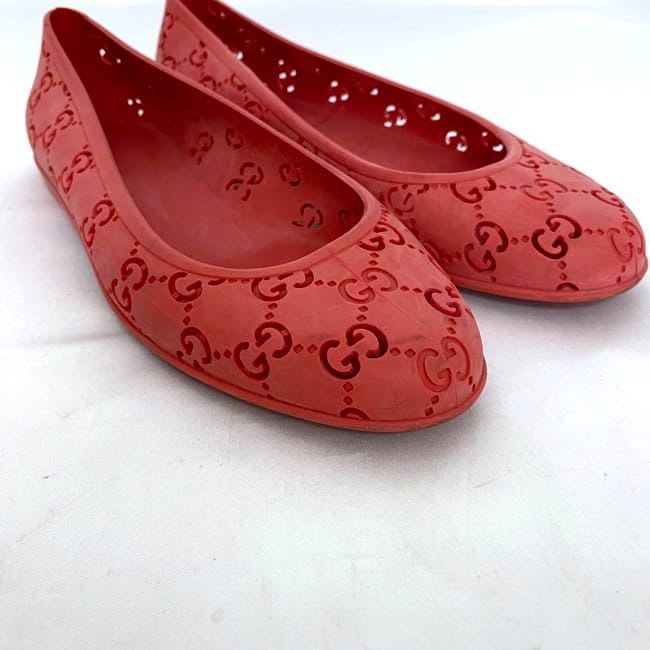 Gucci Shoes Red Orange Cima — view 5