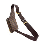 Louis Vuitton Damier Geronimos Brown Belt Bag Gold — view 2