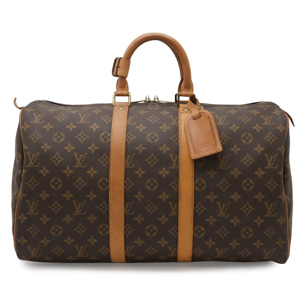 Louis Vuitton Monogram Keepall 45 Boston Bag Travel Purse