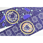 Hermes Twillye Scarf Silk Twill Navy Multi — view 4