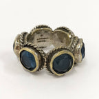 Gucci Ring Interlocking Plated Silver