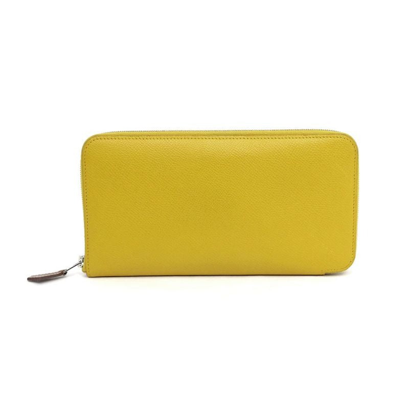 Hermes Azap Long Silk-in Joan Ambre Epson Wallet