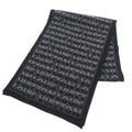 Louis Vuitton Echarpe LV Split Wool Anthracite Scarf Gray