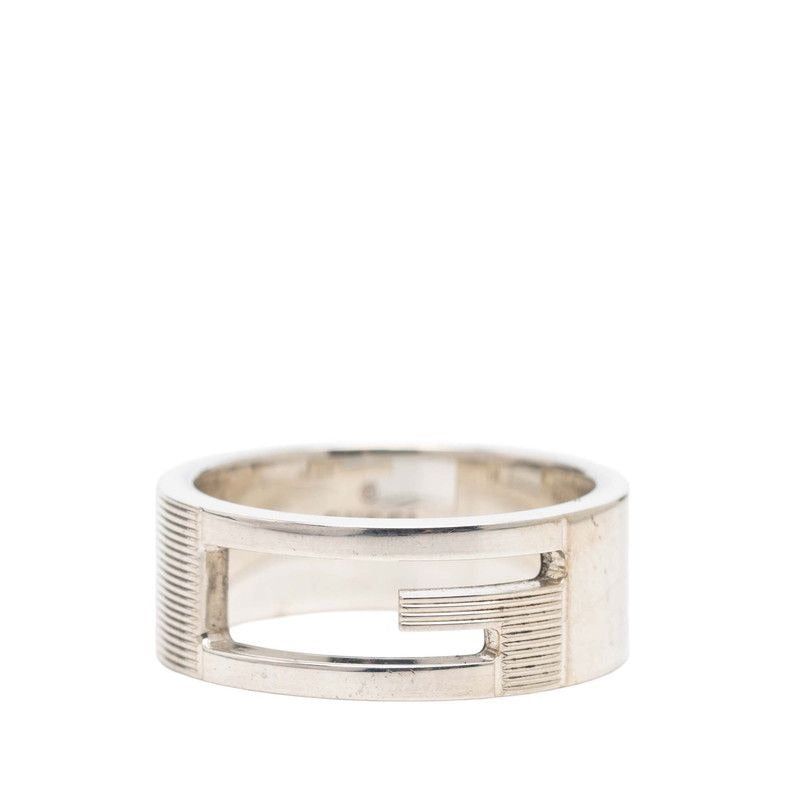 Gucci Branded G Ring 17 SV 925 Silver
