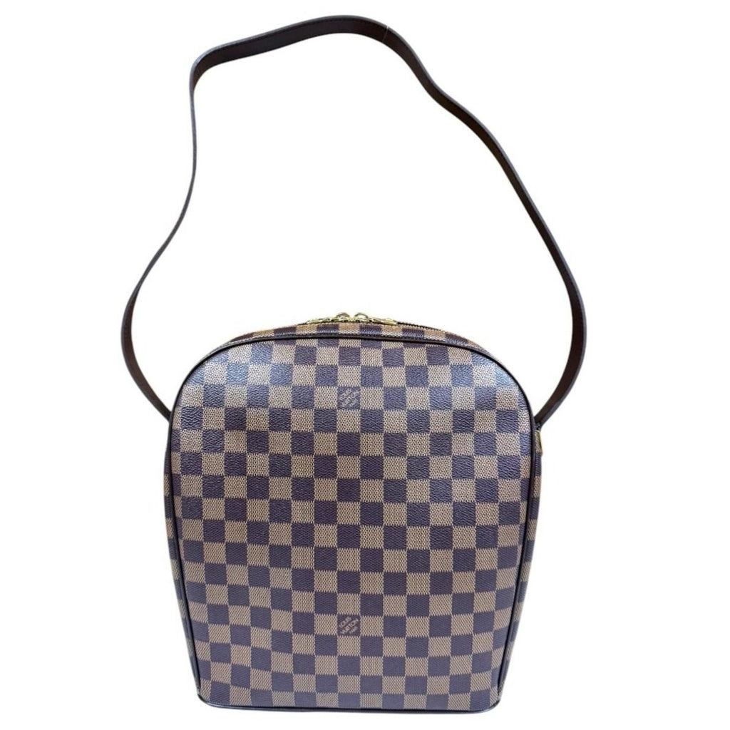 Louis Vuitton Ipanema GM Damier Shoulder Bag Canvas Brown — view 3