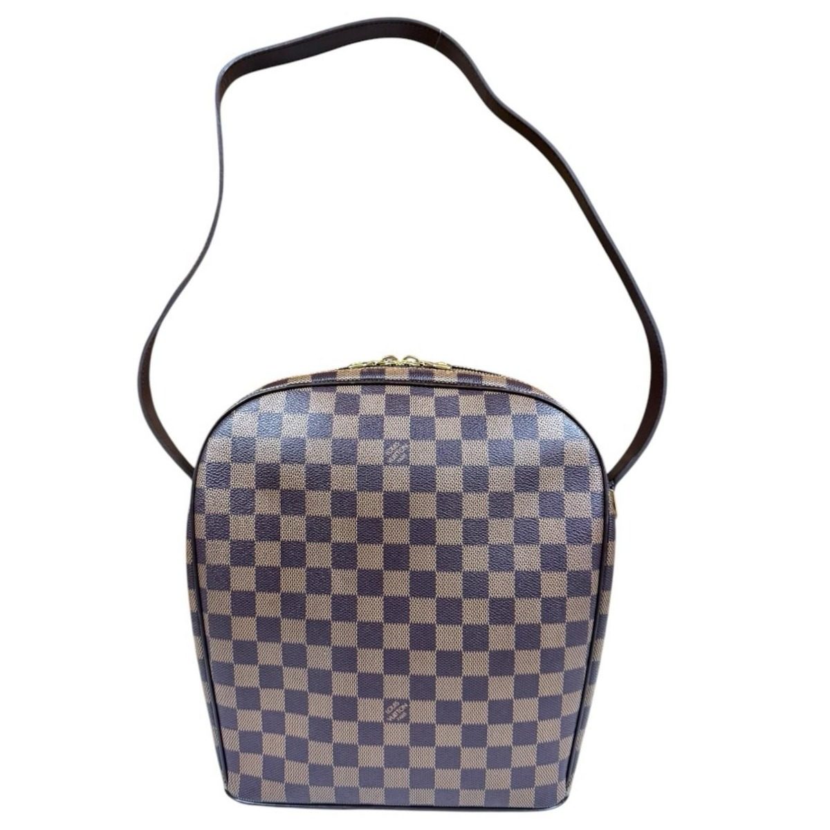 Louis Vuitton Ipanema GM Damier Shoulder Bag Canvas Brown — view 3