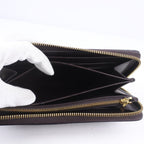 Louis Vuitton Zippy Wallet Round Zipper Monogram Vernis Amarante Wine — view 8