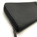 Louis Vuitton Taurillon Leather Zippy Wallet Vertical Black — view 5