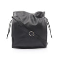 Loewe Shoulder Bag Flamenco 390.82.008 Black Leather Anagram