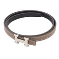 Hermes Mini Constance Belt 85 Veau Epsom Etoupe